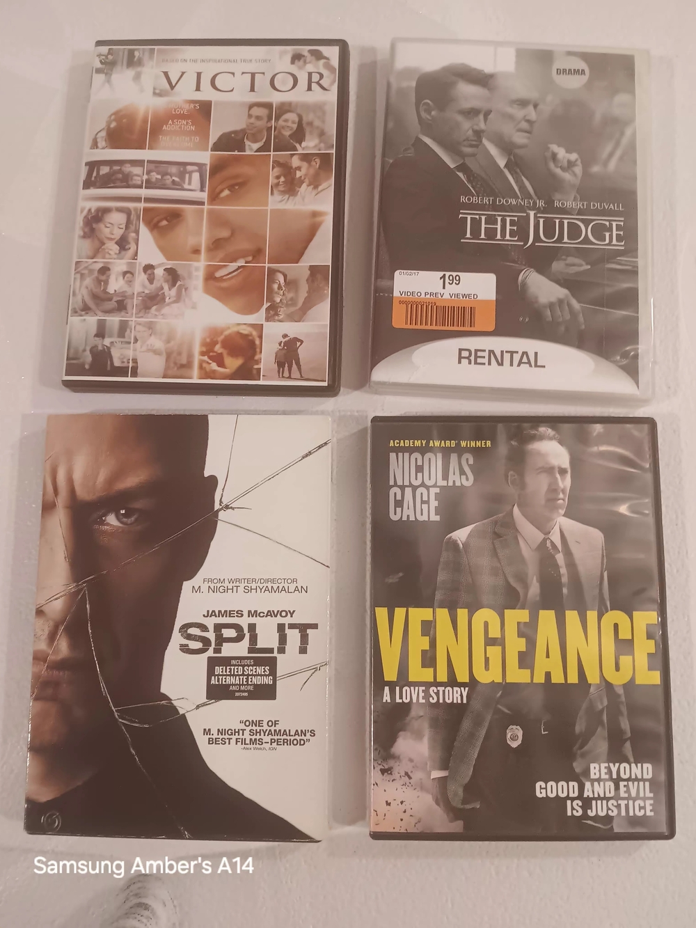 Samsung Yellow and Black Vengeance Movie Poster Phone Wallpaper
